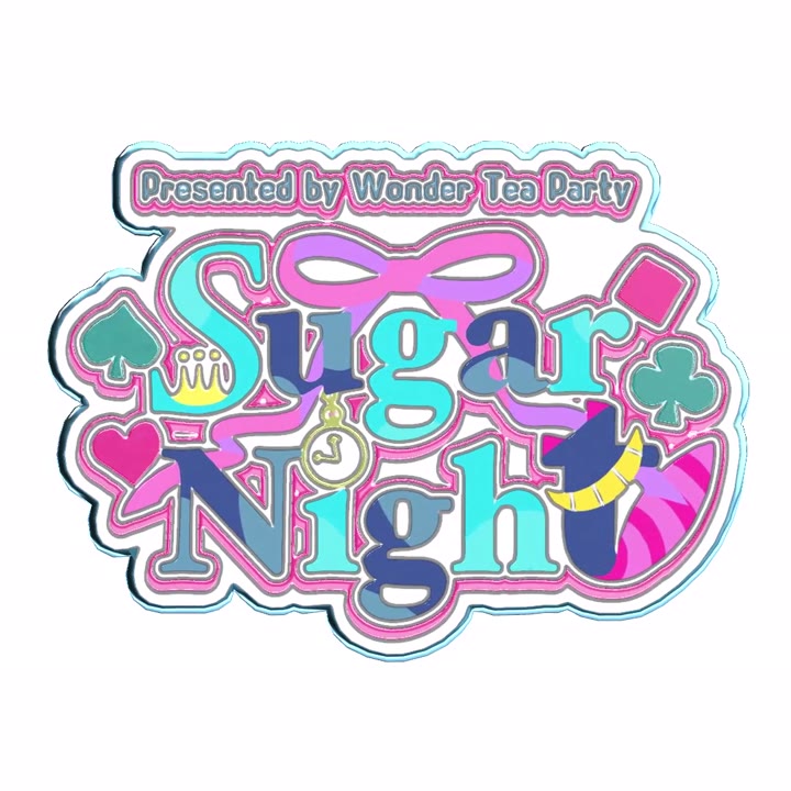 Sugar Night ロゴピンズ